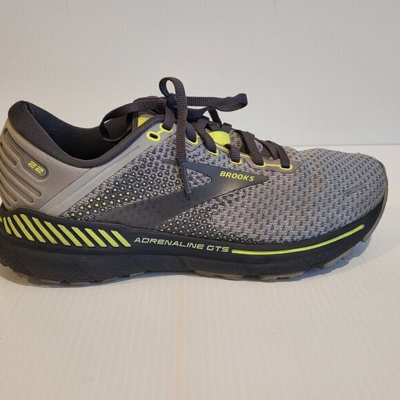 Brooks Adrenaline GTS 22 1103661D068 Gray Nightlife Men's Running Shoes Size 8 D - Picture 11 of 15
